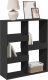 vidaXL Regał na książki/przegroda, czarny, 100x33x115 cm 3