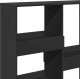 vidaXL Regał na książki/przegroda, czarny, 100x33x115 cm 7