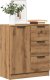 vidaXL Komoda, dąb artisan, 60x30x70 cm 1