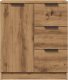 vidaXL Komoda, dąb artisan, 60x30x70 cm 4