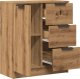 vidaXL Komoda, dąb artisan, 60x30x70 cm 7