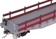 Jokomisiada Wagon transportowy otwarty do kolejki model H0 1:87 RC0647 5