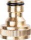 Richmann Brass nipple with internal thread 3/4" 6