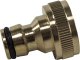 Richmann Brass nipple with internal thread 1" 1
