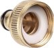 Richmann Brass nipple with internal thread 1" 2