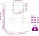 vidaXL vidaXL Stojak z uchwytem do TV 37-86'', VESA maks. 400x600 mm, 60 kg 10