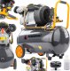 Sprężarka Powermat KOMPRESOR OLEJOWY 50L SPRĘŻARKA 8 BAR 392 l/min 230V TŁOKOWY MOBILNY PM-KO-50T-V2 1