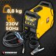 Powermat SPAWARKA INWERTEROWA INWERTOROWA MIGOMAT PÓŁAUTOMAT MIG MAG MMA TIG 250A PM-IMGT-250L 10