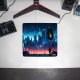 Podkładka Tilt PODKŁADKA GAMINGOWA Retro Cyberpunk 30x30 TILT Na biurko Wytrzymała XXL 2