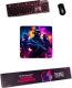 Podkładka Tilt DUŻA PODKŁADKA POD MYSZKĘ Neon Squad 30x30 TILT Wodoodporna Na biurko Duża 5