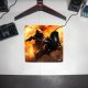 Podkładka Tilt DUŻA PODKŁADKA POD MYSZKĘ Battle in Flames 30x30 TILT Na biurko 3