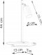 Lampka biurkowa Sollux Lighting czarna  (SL.1381) 7