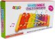 LeanToys Cymbałki Drewniane Kolorowe 8 Tonów Dzwonki Pałeczki LEAN Toys 2