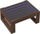 vidaXL Stolik kawowy z LED Infinity, brązowy dąb, 70x53x30 cm 3