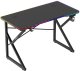 Biurko Huzaro Hero 1.7 RGB Black Czarne 120 cmx60 cm 1