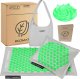 4fizjo ECO MATA do akupresury z łuskami gryki i kokosem grey/green grey/green 1