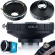 Rosfix ROSFIX HQ ADAPTER MOCOWANIA OBIEKTYWU APARATU CANON EOS EF EF-S C-MOUNT 1