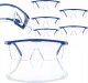 Rosfix 5X OKULARY OCHRONNE PRZECIWODPRYSKOWE BEZBARWNE GOGLE OCHRONA BHP BUDOWLANE 1