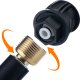 Rosfix WĄŻ PRZEDŁUŻKA 10M CLICK QUICK CONNECT MYJKA LAVOR STM GALAXY PREDRATOR 3