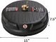 Rosfix Rosfix szczotka do kostki T-Racer 1+ Lanca do myjki ciśnieniowej 1/4" zagięta 15+5 dysz oraz uchwytem+Pianownica 1000ML+Proszek pianotwórczy do pianownicy 6G 11
