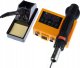 Rosfix STACJA LUTOWNICZA 2W1 LUTOWNICA HOT-AIR MOCNA ROSFIX 660W+ SPOIWO ELEKTRODY 11