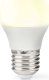 Nedis Nedis LBE27G452 lampa LED Ciepłe białe 2700 K 4,9 W E27 F 1