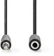 Kabel Nedis Nedis CAGL22050BK50 kabel audio 5 m 3.5mm Czarny 2