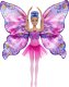Lalka Barbie Mattel Motylkowa baletnica 2w1 z rozkładanymi skrzydełkami (HXJ10) 4
