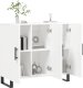 vidaXL Szafka, biała, 90x34x80 cm, materiał drewnopochodny 4