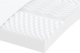 vidaXL Sofa rozsuwana z materacami, ciemnoszara, 100x200 cm, tkanina 9