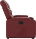 vidaXL Podnoszony fotel rozkładany, winna czerwień, sztuczna skóra 10