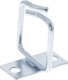 Organizer Triton InLine® Cable bracket, metal, zinc plated, 80x80mm 1