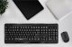Klawiatura + mysz LogiLink LogiLink Tastatur & Maus ComboSet 2.4GHz, 1000DPI Maus schw. 16