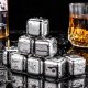 Metalowe KOSTKI LODU do Drinków Whisky - 4 sztuki 5