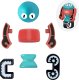 Klocki Magnetyczne Magnetyczny ROBOT Na magnesy 3