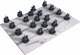 AWTools SYSTEM POZIOMOWANIA PŁYTEK BAZA PROSTA 1mm /100szt. PRO-LEVELING 11