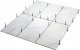 AWTools SYSTEM POZIOMOWANIA PŁYTEK BAZA PROSTA 1mm /100szt. PRO-LEVELING 6