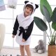 Spod Igły i Nitki Szlafrok Dziecięcy z Kapturem S 110 Panda 4