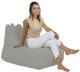 Eurofirany Sėdmaišis Trendy Comfort Bed Pouf, pilkas 3