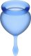 SATISFYER_SET Feel Good zestaw kubeczków menstruacyjnych Dark Blue 15ml + 20ml 1