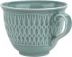 Ćmielów Filiżanka + spodek 250ml/16 cm Sofia Zielona 3