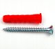 Rawlplug Kołek uniwersalny 10x60/70, wkręt z łbem stożkowym, karton (SFXP-10060070 x 50szt.) 8