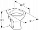 Miska WC 500.916.00.1 / GEBERIT / BAMBINI / STOJĄCA MISKA WC DLA DZIECI, LEJOWA / 1