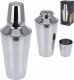 Excellent Houseware Shaker do koktajli i drinków – stalowy 3