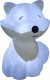 Atmosphera Lampka nocna dla dziecka na baterie LISEK, 17 cm 4