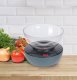 Waga kuchenna Excellent Houseware Waga kuchenna elektroniczna, z misą 1,3 L, niebieska 2