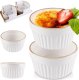 Excellent Houseware Kokilki do zapiekania, porcelanowe, 2 sztuki, 200 ml, Ø 10 cm 7