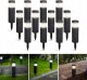 Xxl Duża Lampa Solarna Ogrodowa Wbijana Stal 4Szt. 7