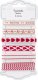 DP Craft TASIEMKI BAWEŁNIANE, FESTIVE RED, 6 X 2M 1