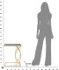 Ferretti Stolik pomocniczy w stylu glamour, wys. 60 cm 10